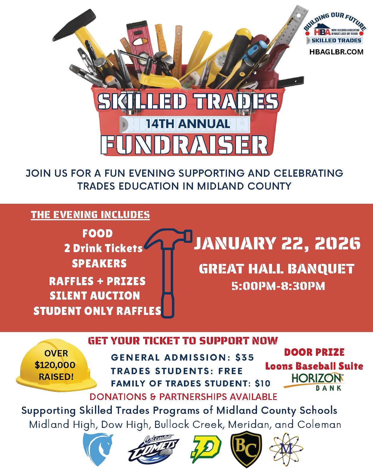 Skilled Trades Fundraiser - HBA Great Lakes Bay Region Foundation